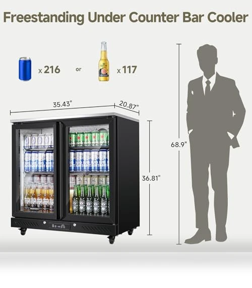 Commercial Bar Beverage Refrigerator — Drink Coolers, BODEGA
