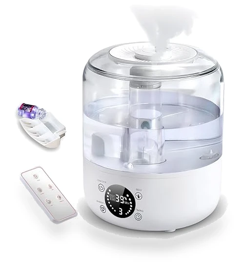 Cool Mist Ultrasonic Humidifier — Air Moisturizers, QWUE