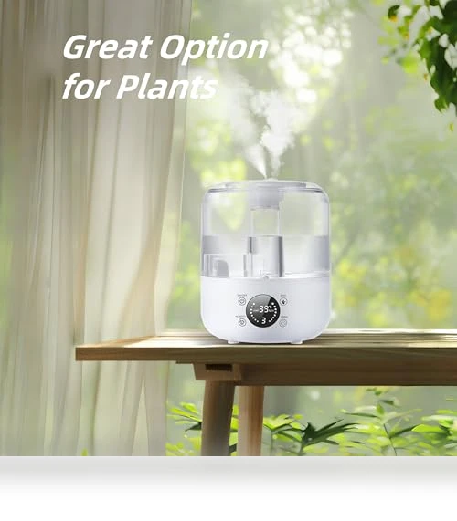 Cool Mist Ultrasonic Humidifier — Air Moisturizers, QWUE