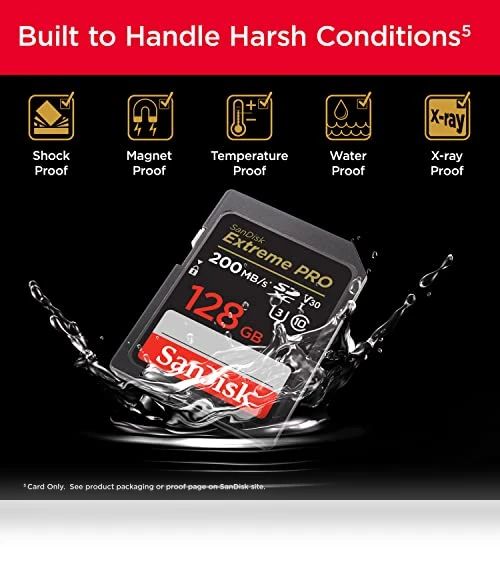 Extreme PRO SDXC UHS-I Memory Card — CompactFlash Storage, SanDisk