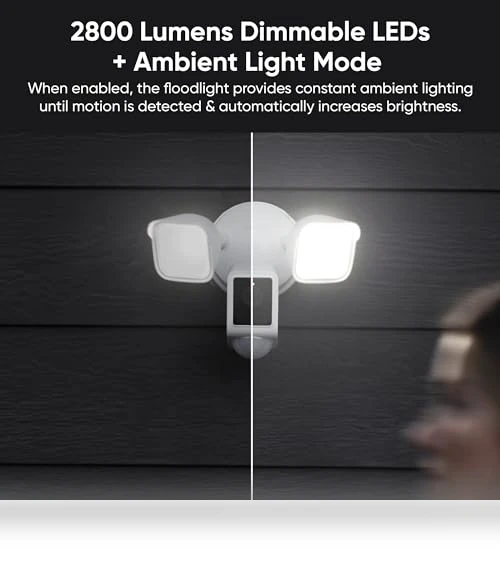 Floodlight Camera — Outdoor Security Cameras, Wyze