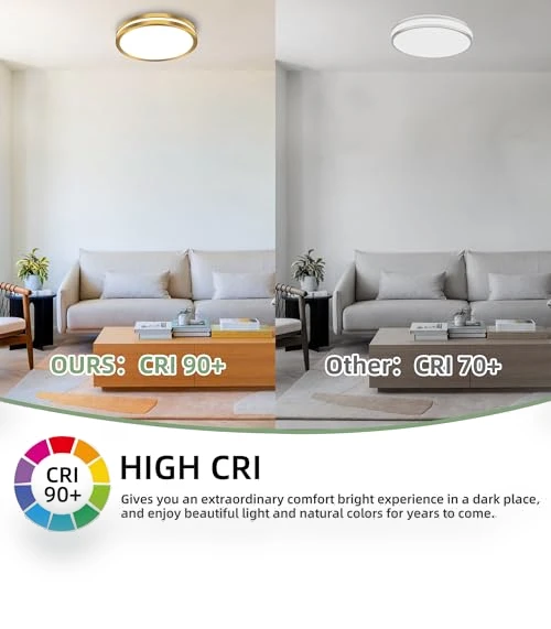 Flush Mount LED Ceiling Light — Overhead Lighting, Hlite