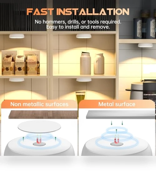 LED Closet Lights with Motion Sensor — Under-Cabinet Mounts, Lightbiz