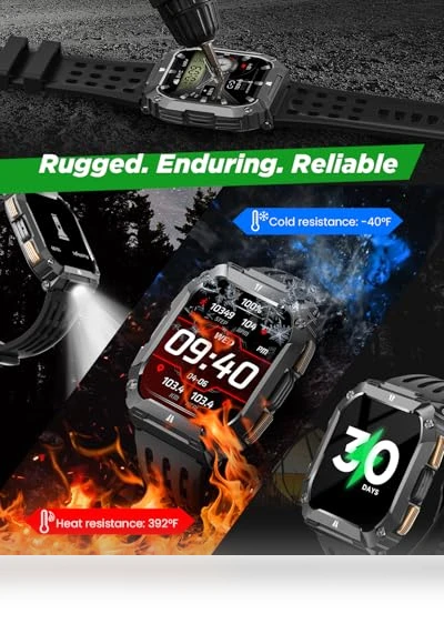 Military Smart Watch — Smartwatches, FOSMET