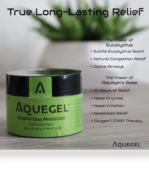 Nasal Moisturizer with Eucalyptus — Moisturizing, Aquegel Cosmetics, LLC