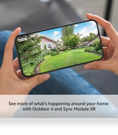 Outdoor 4 XR Wireless Camera System — Smart Home Security, Blink