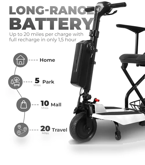 Portable Folding Mobility Scooter — Push Scooters, Discover Your Mobility