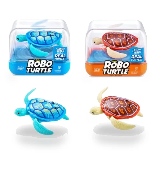 Robo Turtle Robotic Swimming Turtle — Interactive Animal Companions, ZURU