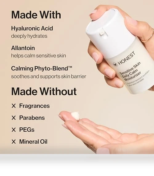 Sensitive Skin Daily Calm Lightweight Moisturizer — Beauty & Personal Care, Honest Beauty
