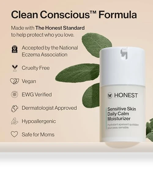 Sensitive Skin Daily Calm Lightweight Moisturizer — Beauty & Personal Care, Honest Beauty