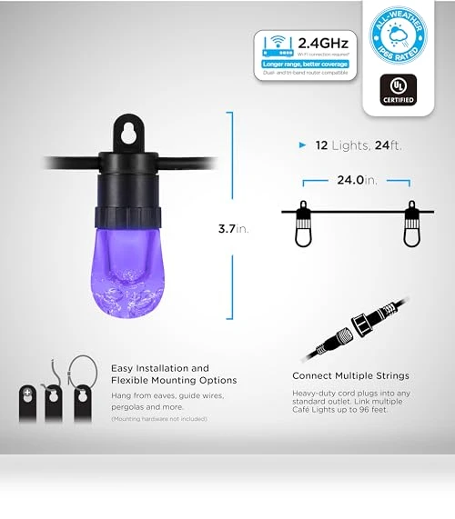Smart Color Changing String Lights — String Lights, Enbrighten