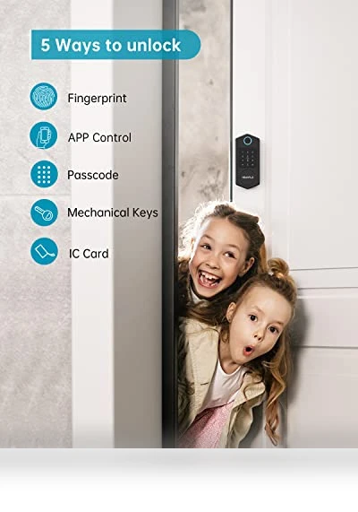 Smart Deadbolt — Padlocks & Hasps, HEANTLE