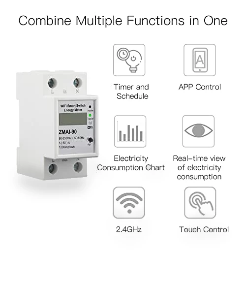 Smart Energy Monitor Switch Meter — Smart Home Modules