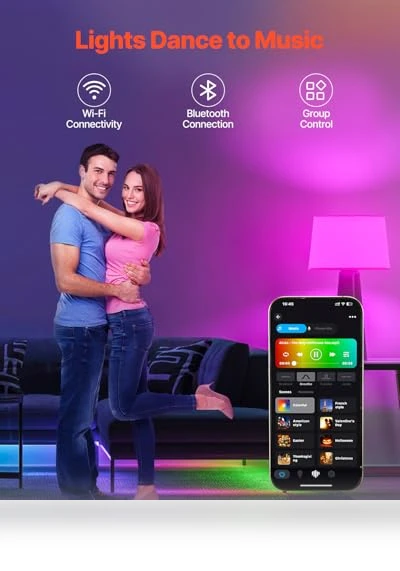 Smart Light Bulbs — LED, VEVOR
