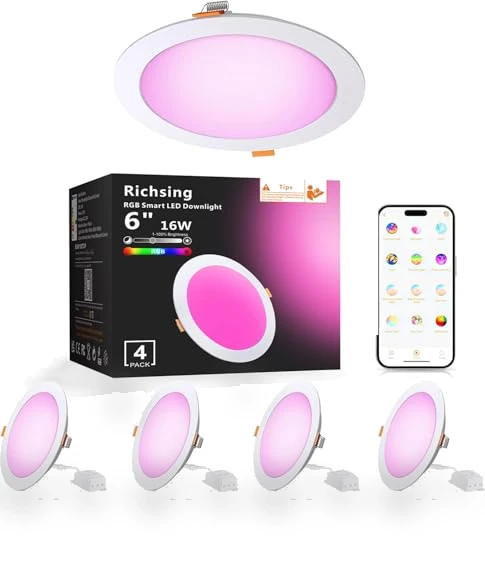 Smart Recessed Lighting — LED, RICHSING