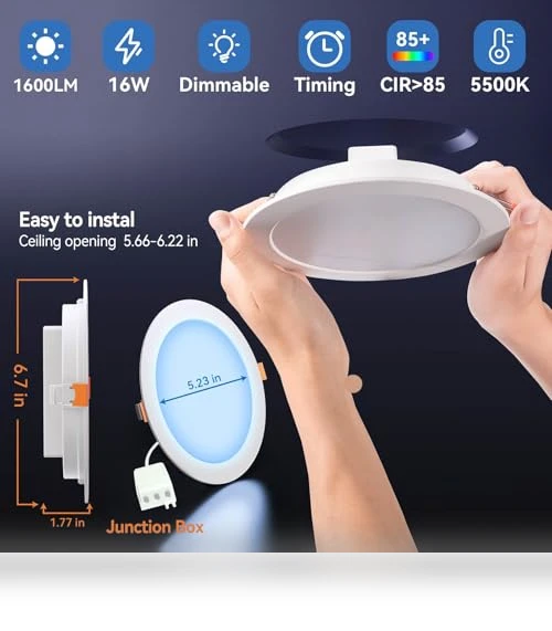 Smart Recessed Lighting — LED, RICHSING