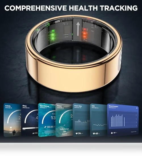 Smart Ring with Display Screen — Wearable Accessories, Emerhome