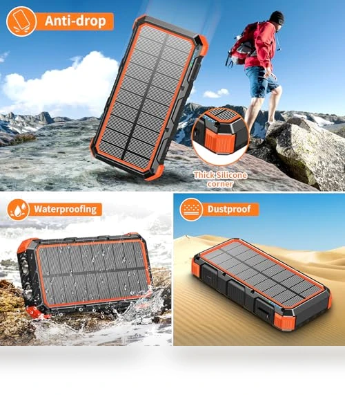 Solar Charger Power Bank — Chargers, Shenzhen Pusiou Technology Co., Ltd.