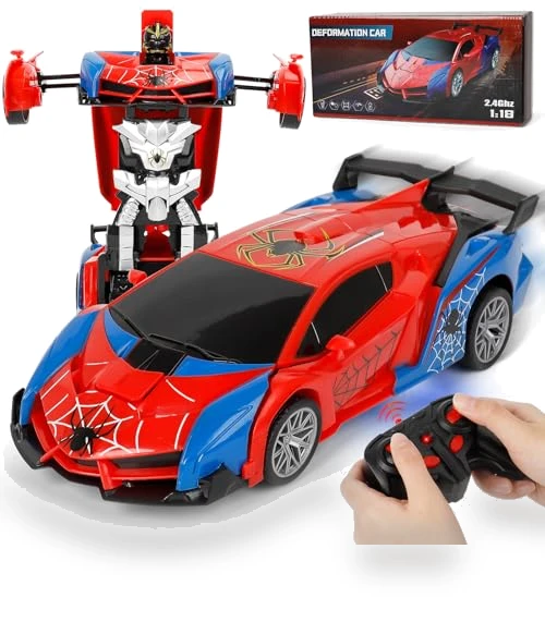 Transforming Robot Toy Car — Interactive Figures & Robots, Gezolligheid