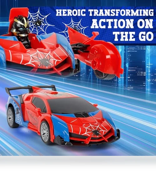 Transforming Robot Toy Car — Interactive Figures & Robots, Gezolligheid
