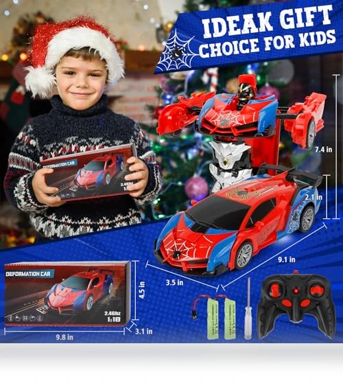 Transforming Robot Toy Car — Interactive Figures & Robots, Gezolligheid