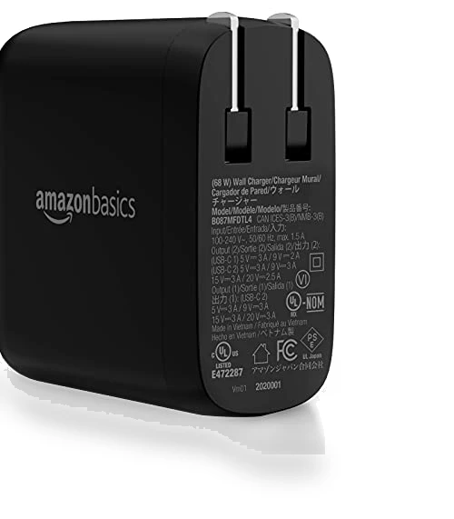 Two-Port GaN Wall Charger — Chargers, Amazon