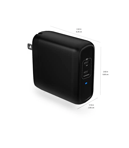 Two-Port GaN Wall Charger — Chargers, Amazon