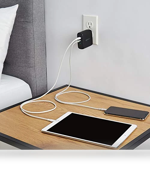 Two-Port GaN Wall Charger — Chargers, Amazon