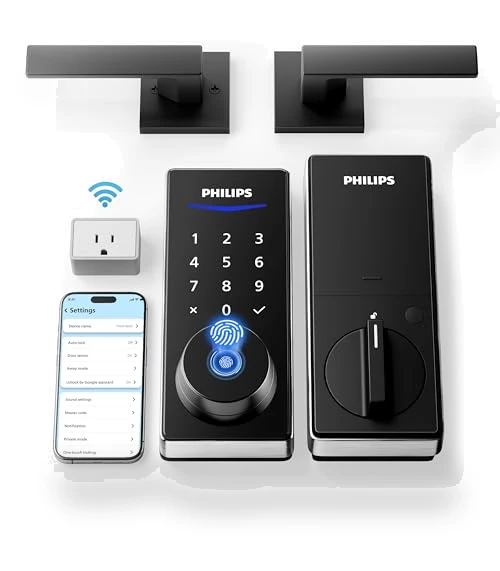 WiFi Smart Lock with Handle — Smart Home Security, Philips