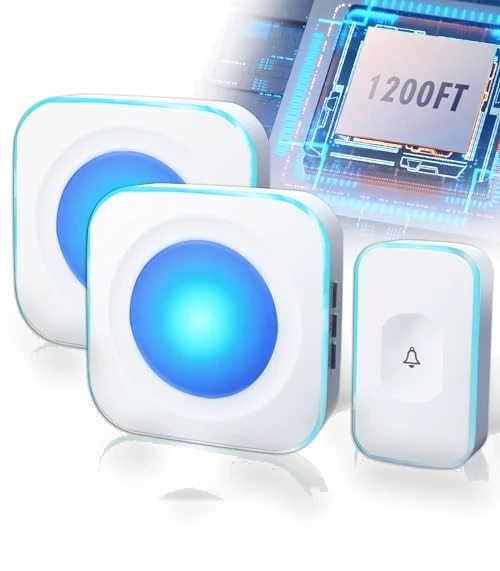 Wireless Doorbell — Push Buttons, FUHONGRUI