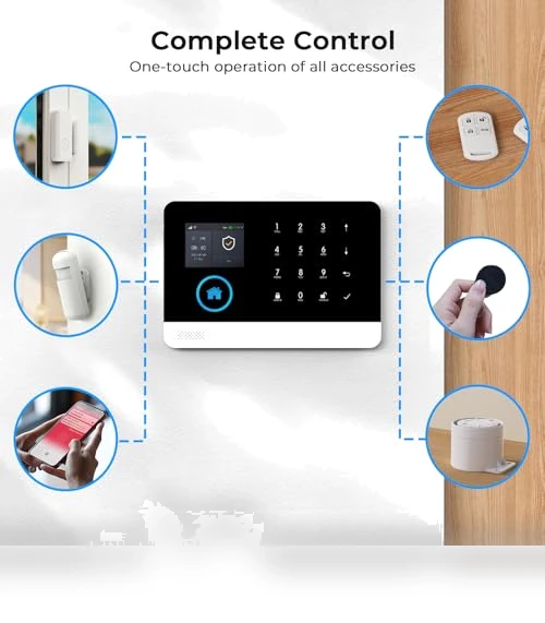 Wireless Home Alarm Kit — Smart Home Security, Clouree