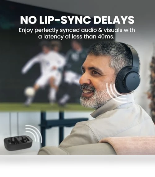 Wireless TV Headphones — Over-Ear Headphones, Avantree