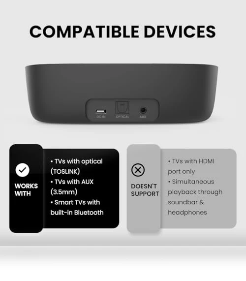 Wireless TV Headphones — Over-Ear Headphones, Avantree