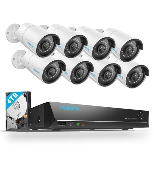 16CH 5MP Home Security Camera System — Security Cameras, Reolink