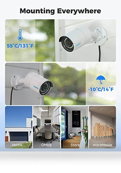 16CH 5MP Home Security Camera System — Security Cameras, Reolink