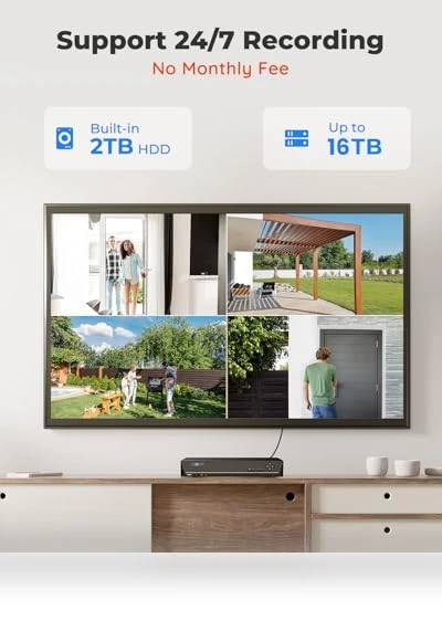 16CH 5MP Home Security Camera System — Security Cameras, Reolink