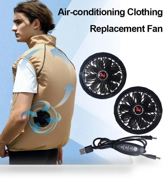 Cooling Suit with Air Conditioner — Portable Cooling Solutions, JOHO