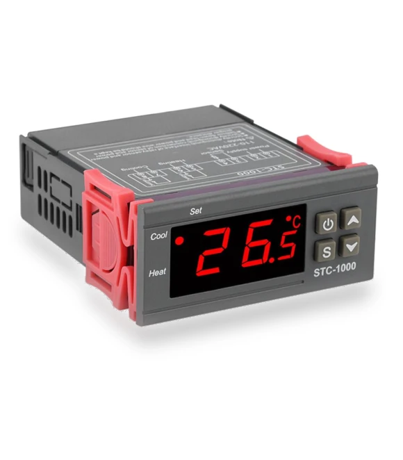 Digital Temperature Controller Thermostat with Sensor — Home Climate Control, loverapple