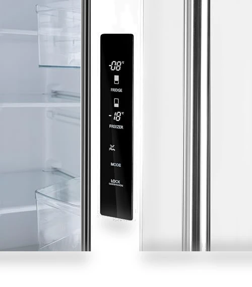 Espresso Gallipoli French Door Stainless Steel Refrigerator — Cooling Solutions, Forno