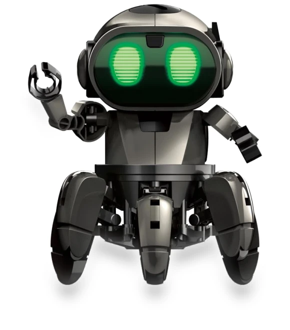 Follow Dark Edition 6-legged Dark Mechanical Robot — Interactive Animal Companions, Elekit