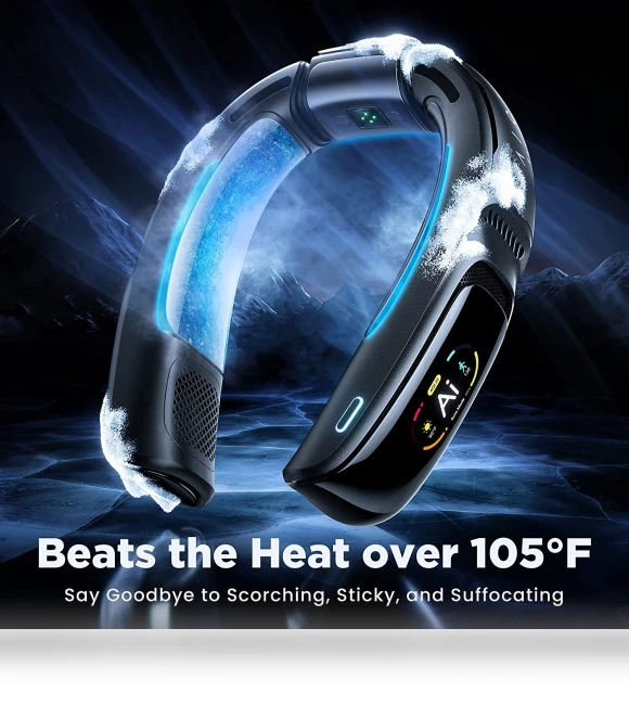 Hanging Neck Fan — Portable Cooling Solutions, JOHO - CarGear