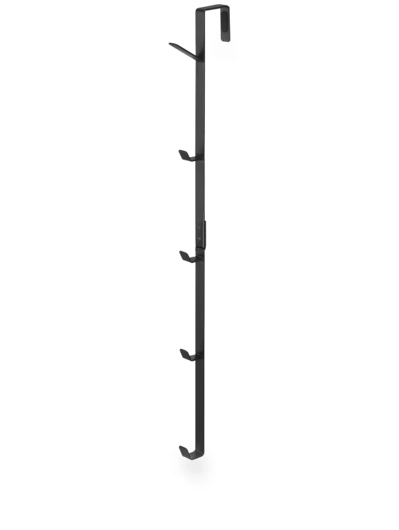 Long Black Door Hanger — Wardrobe Storage, Yamazaki