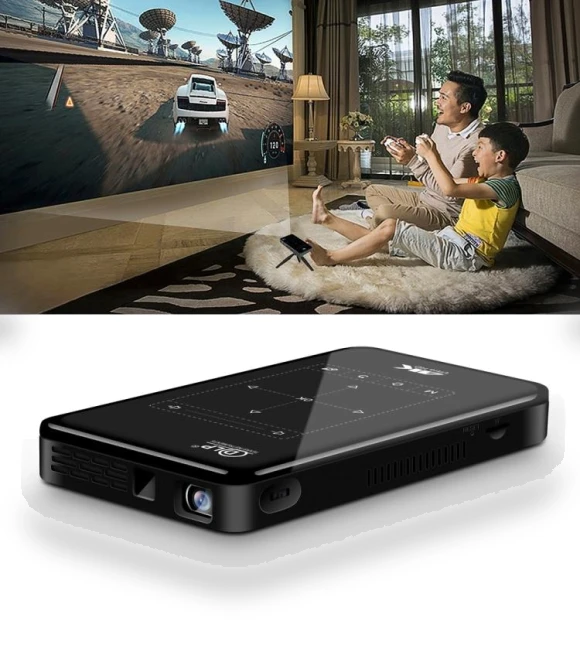 Portable Mini Smart Projector — Home Theater Projectors, Sunsky-Spare Parts
