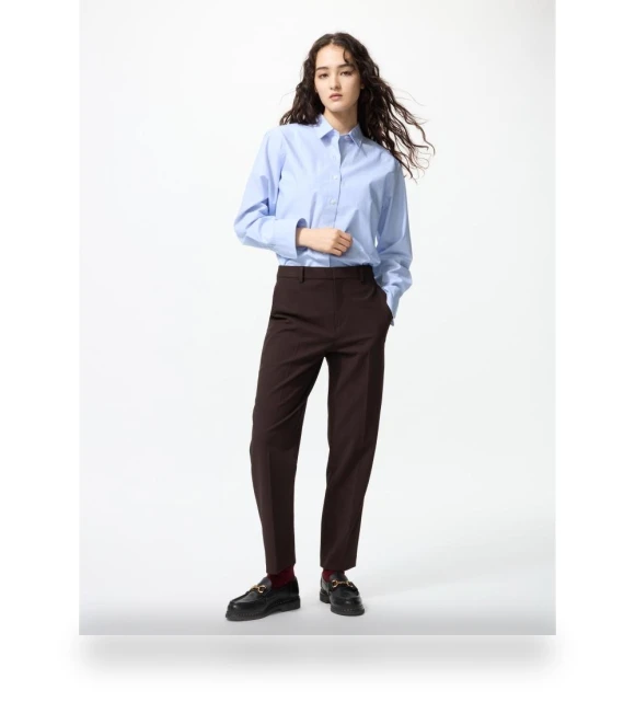 Smart Ankle-Length Pants — Casual, Uniqlo