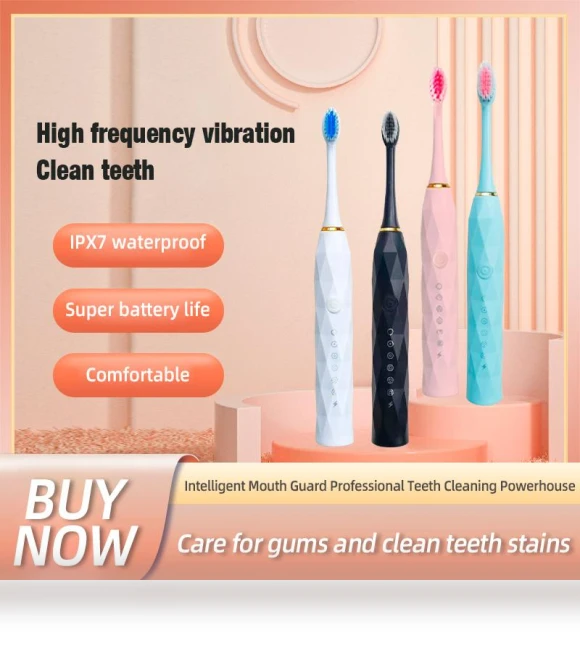 Smart Electric Toothbrush — Electric Toothbrush Heads, JOHO - CarGear