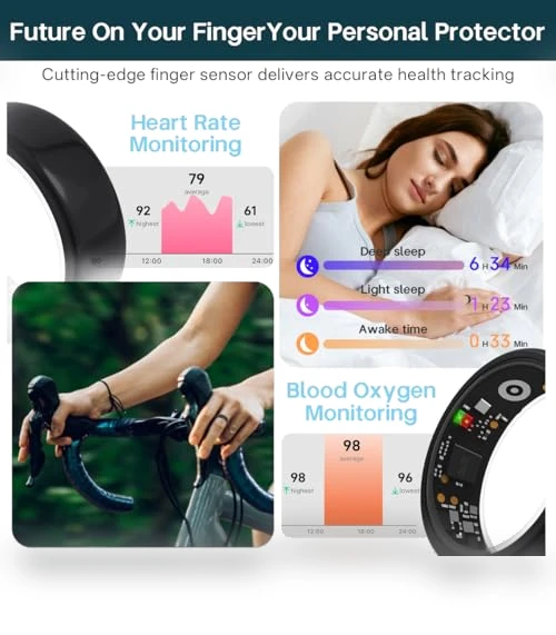 Smart Fitness Tracker Ring — Smart Rings, MUMUCREAM