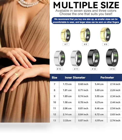 Smart Fitness Tracker Ring — Smart Rings, MUMUCREAM