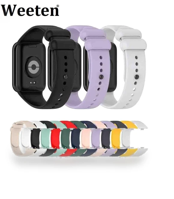 Soft Silicone Replacement Strap — Fitness Bands, Smartwatch Accessories