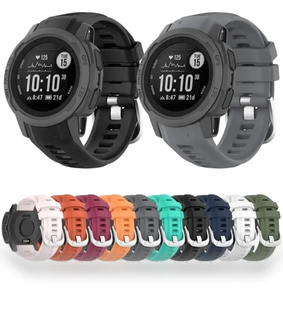 Soft Silicone Replacement Strap — Watch Straps & Bands, WHOP-A1