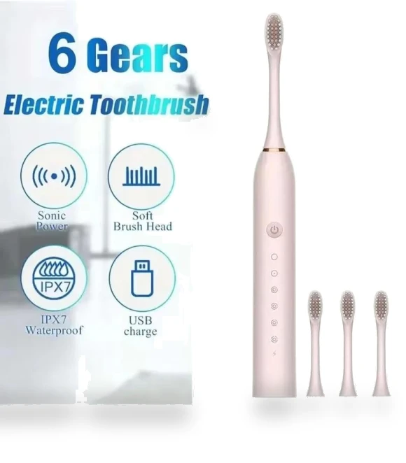 Ultrasonic Electric Toothbrush Set — Ultrasonic, JOHO - CarGear